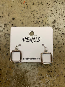 Square Dangle Earrings (Only Silver Left!)