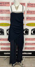 Cargar imagen en el visor de la galería, Melanie Lynne Navy Rhinestone Jumpsuit (Size 10)

