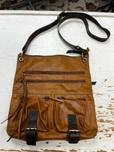 Load image into Gallery viewer, Nino Bossi Leather Manhattan Maven Crossbody
