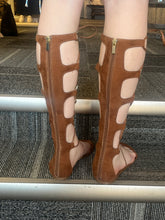 Load image into Gallery viewer, Aldo Tall Faux Leather Gladiator Sandals (Size 7.5)
