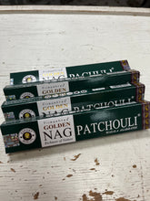 Load image into Gallery viewer, Golden Nag Incense Sticks (3 Scents)
