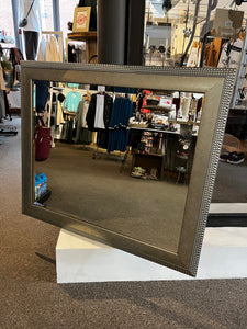 Large Grey Modern Mirror