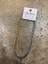 Load image into Gallery viewer, 2 Tone Chain Necklace (2 Colours)
