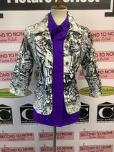 Load image into Gallery viewer, Vintage Electric Purple Lone Sleeve (Size 14)
