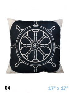 Ship's Wheel Pillow (Only 1 Left!)