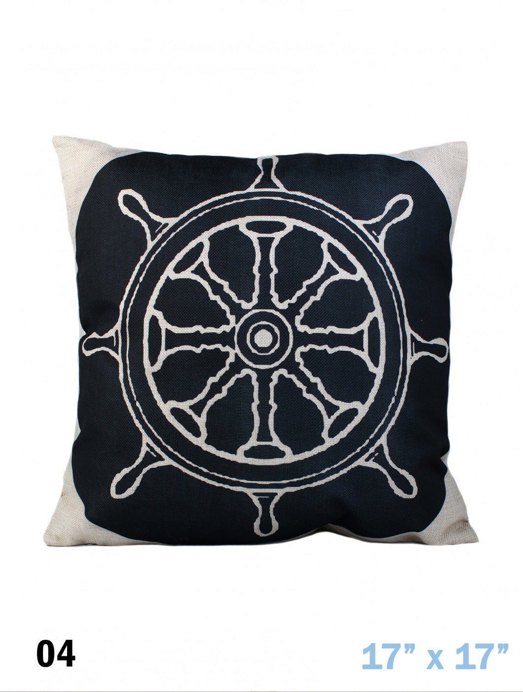 Ship's Wheel Pillow (Only 1 Left!)