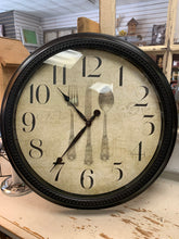 Load image into Gallery viewer, Utensils Wall Clock
