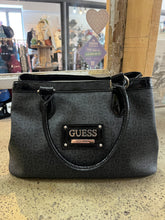Load image into Gallery viewer, Guess Dark Grey Shoulder Bag
