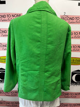 Load image into Gallery viewer, TanJay Bright Green Zip Front Jacket (Size 16P)
