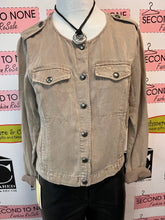 Charger l'image dans la galerie, Lucky Brand Collarless Utility Jacket (Size S)
