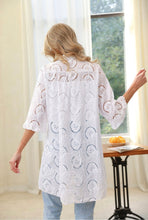 Load image into Gallery viewer, White Eyelet Cotton Tunic Top (One Size)
