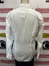 Load image into Gallery viewer, Ralph Lauren White Snap Up (Size M)
