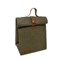 Load image into Gallery viewer, Army Green Reusable Lunch Bag
