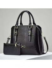 Load image into Gallery viewer, 2 in 1 Faux Leather Satchel Bag (2 Colours)
