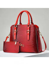 Load image into Gallery viewer, 2 in 1 Faux Leather Satchel Bag (2 Colours)

