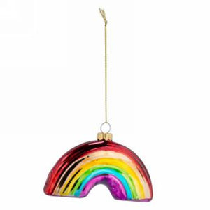 Rainbow Glass Ornament (Only 1 Left!)