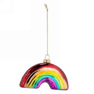 Rainbow Glass Ornament (Only 1 Left!)