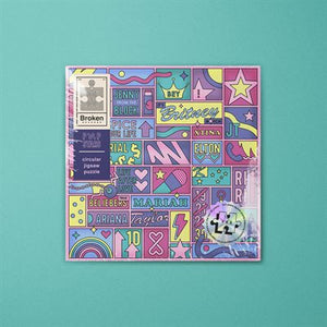 Broken Records Puzzle - Pop Stars
