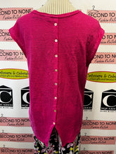 Cargar imagen en el visor de la galería, Tahari 100% Linen Top (Size M)
