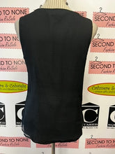Charger l'image dans la galerie, Black Ruffled Tank Top (Size S)
