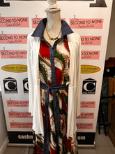 Load image into Gallery viewer, NWT Sleeveless Chanel-Inspired Maxi-Dress (Size 2XL)
