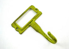 Load image into Gallery viewer, Cast Iron &quot;User Name&quot; Wall Hook (3 Colors)
