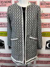 Load image into Gallery viewer, Carolina Belle Geometric Jacquard Jacket (Size S)
