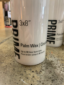 Prime White Pillar Candle