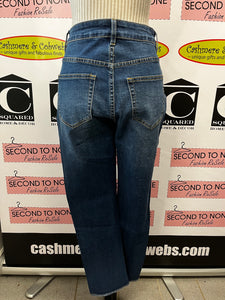 Dark Wash Bedazzled Jeans (Only 1 XL Left!)