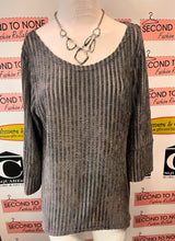 Charger l'image dans la galerie, Kleio Grey Ribbed Tunic (Size M)
