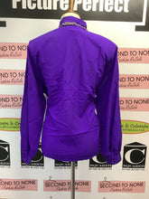 Load image into Gallery viewer, Vintage Electric Purple Lone Sleeve (Size 14)
