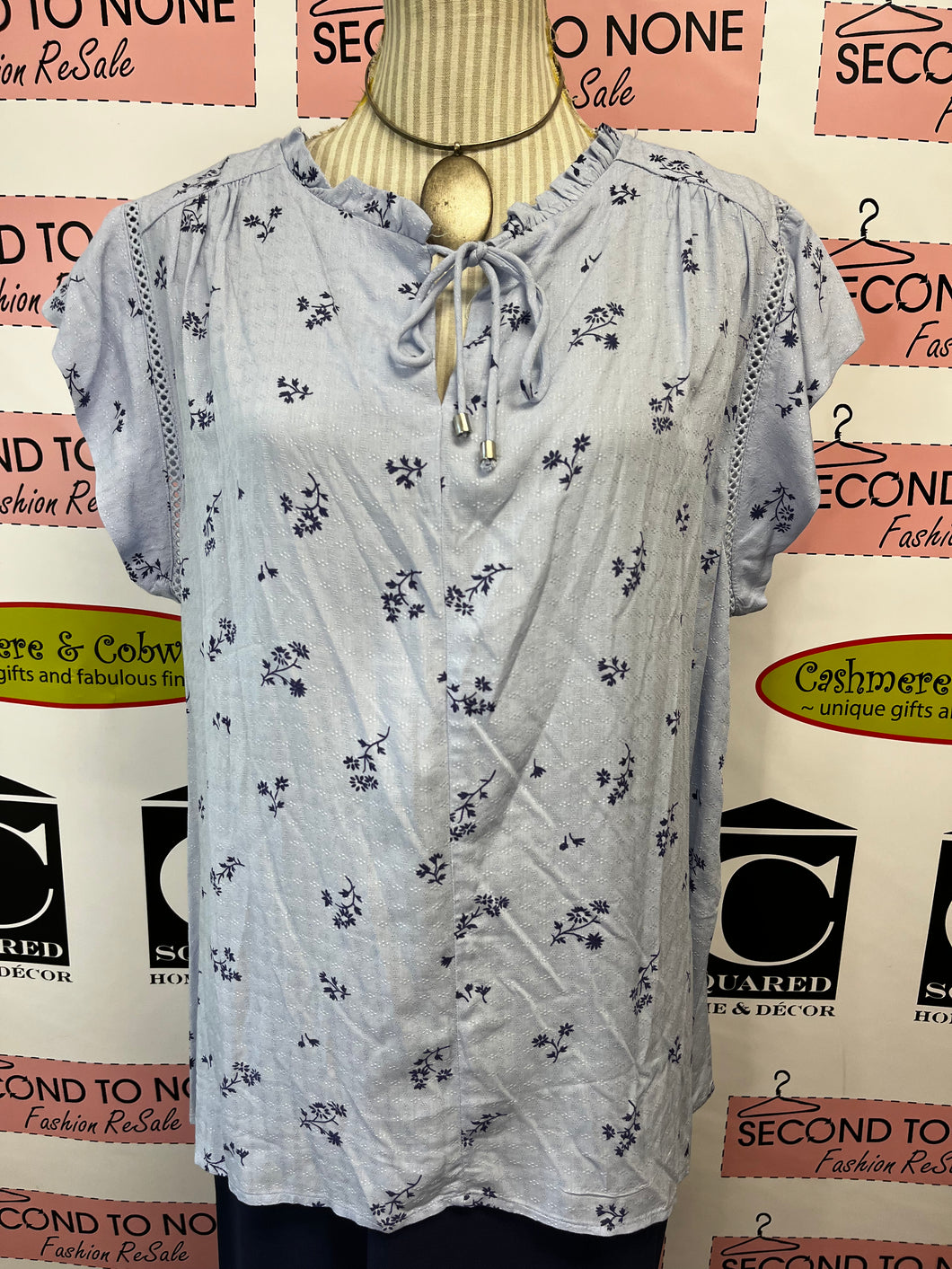 Buffalo Floral Blouse (Size XL)