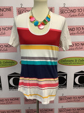 Load image into Gallery viewer, Tommy Hilfiger Striped Tee (Size L)
