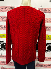 Load image into Gallery viewer, Dex Red Knit Sweater (Size XS)
