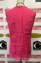 Load image into Gallery viewer, Made In Italy Pink Linen Tank (Size L)
