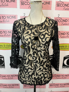 Dramatic Shimmer Top (2 Colors)