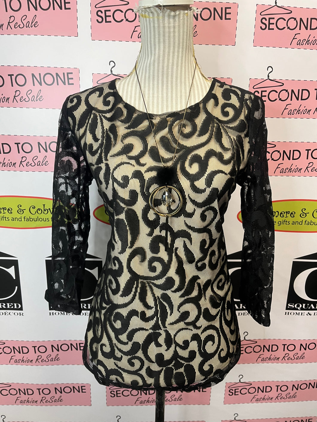Dramatic Shimmer Top (2 Colors)
