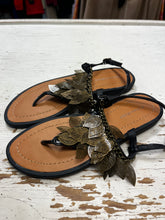 Load image into Gallery viewer, Silvian Heach Leaf Sandals (Size 36=5)

