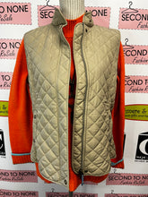 Charger l'image dans la galerie, Beige Quilted Fleece Lined Vest (Size L)
