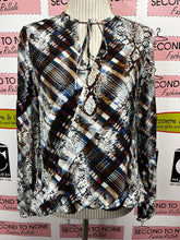 Cargar imagen en el visor de la galería, Ted Baker Lyzaa Quartz Blouse (Size 1=S)
