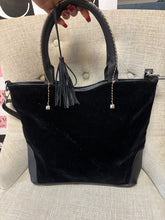 Load image into Gallery viewer, Faux Leather &amp; Suede Purse
