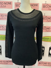 Load image into Gallery viewer, Mesh Collar Bedazzled Top (2 Colours Left!)
