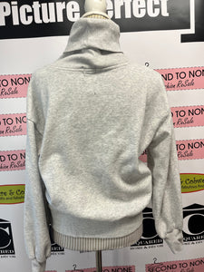 GAP Grey Fleece Lined Turtleneck (Size S)