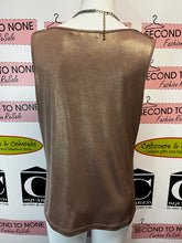 Cargar imagen en el visor de la galería, Calvin Klein Bronze Cowl Neck Tank (Size S)
