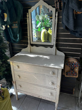 Load image into Gallery viewer, Shabby Chic Dresser with Mirror
