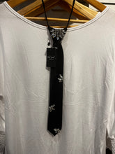 Load image into Gallery viewer, Red Coral Rhinestone Adjustable Tie
