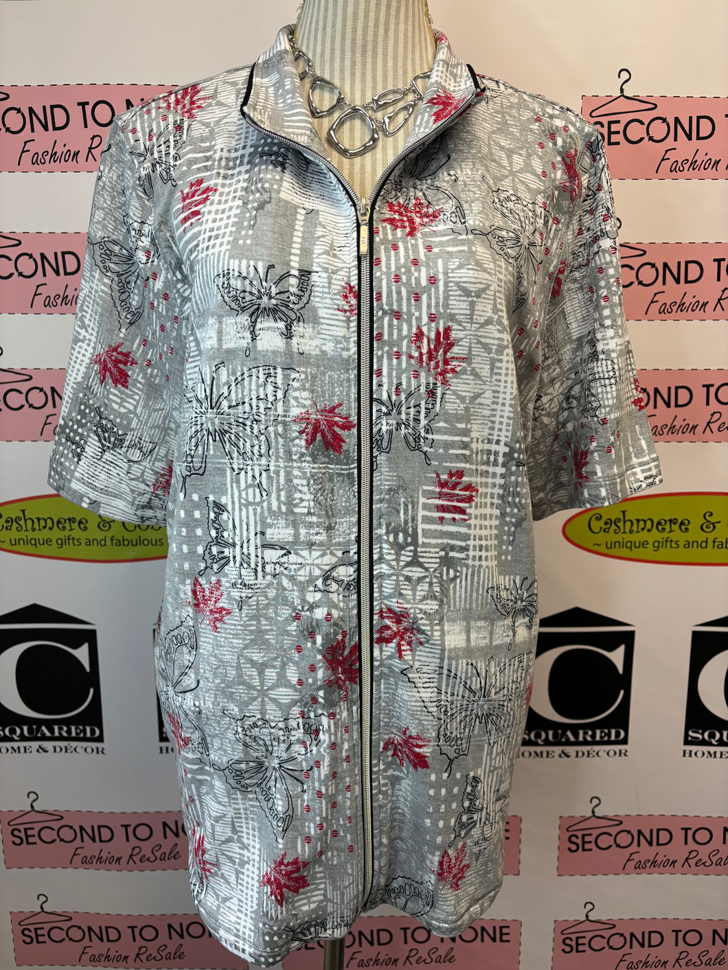 Northern Reflections Full Zip Top (Size XXXL)