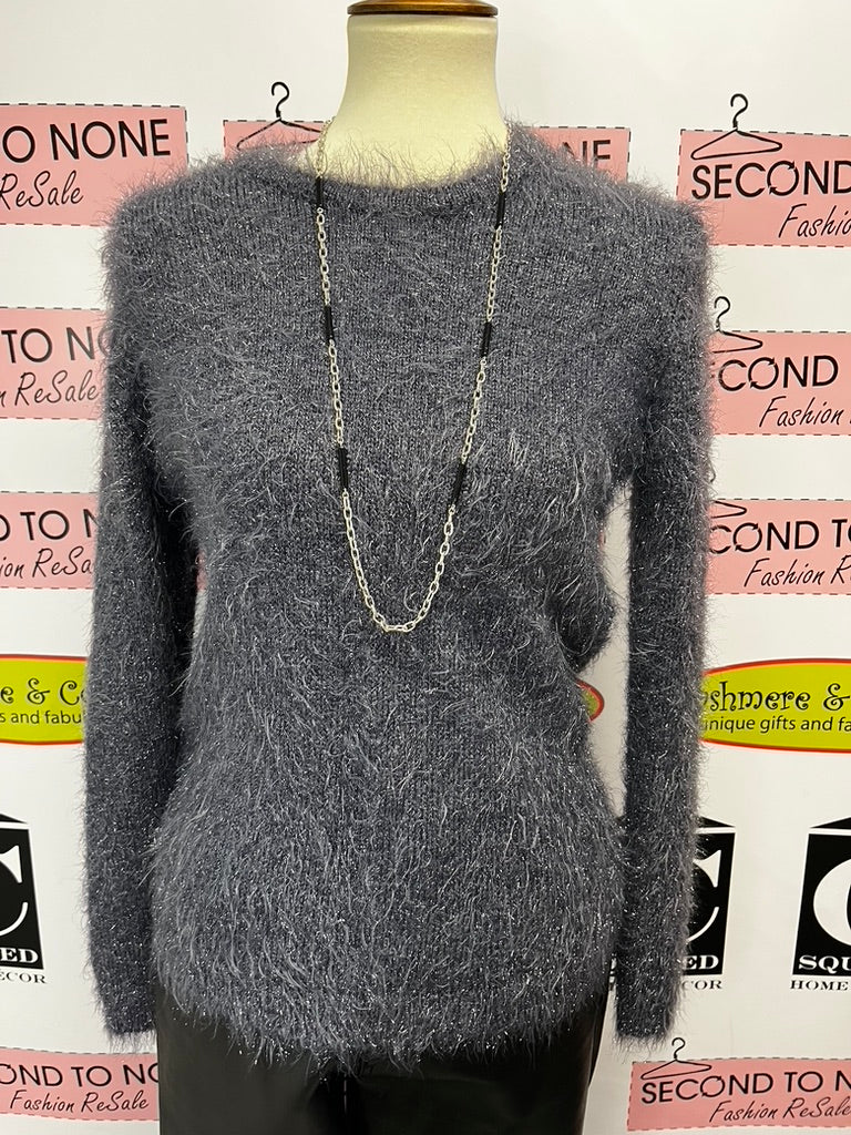 Made in Italy Eyelash Sweater (Size L)