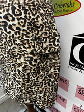 Load image into Gallery viewer, Optima Leopard Denim Skirt (Size 11)
