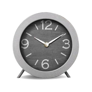 Grey Table Clock